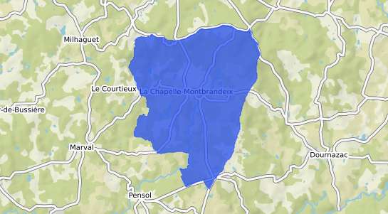 prix immobilier La Chapelle Montbrandeix