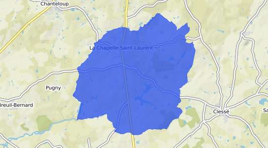 prix immobilier La Chapelle Saint Laurent