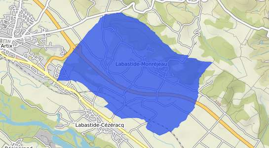 prix immobilier Labastide Monr�jeau