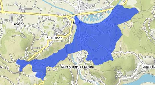 prix immobilier Larche