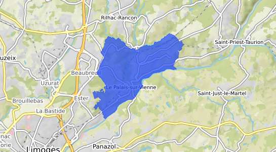 prix immobilier Le Palais sur Vienne