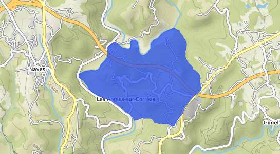 prix immobilier Les Angles sur Corr�ze