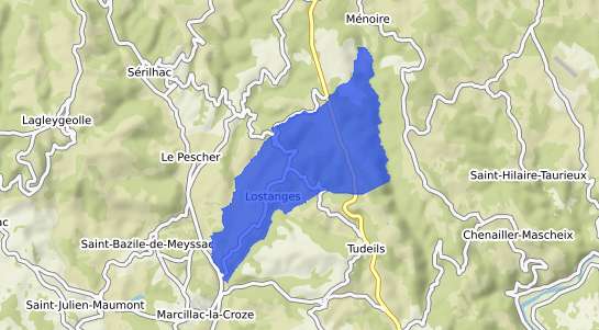 prix immobilier Lostanges