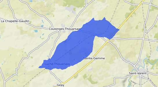 prix immobilier Luch� Thouarsais