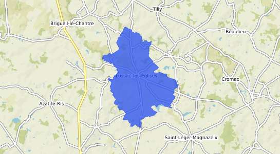 prix immobilier Lussac les Eglises