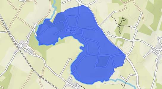 prix immobilier Lussac