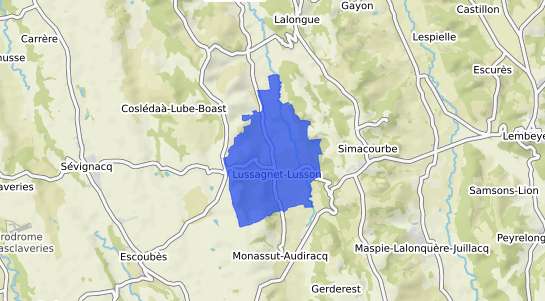 prix immobilier Lussagnet Lusson