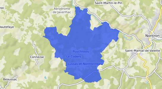 prix immobilier Lussas et Nontronneau