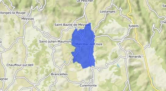 prix immobilier Marcillac la Croze