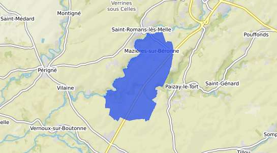 prix immobilier Mazi�res sur B�ronne