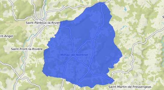 prix immobilier Milhac de Nontron