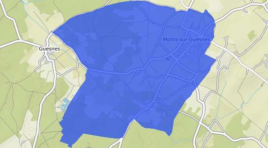 prix immobilier Monts sur Guesnes
