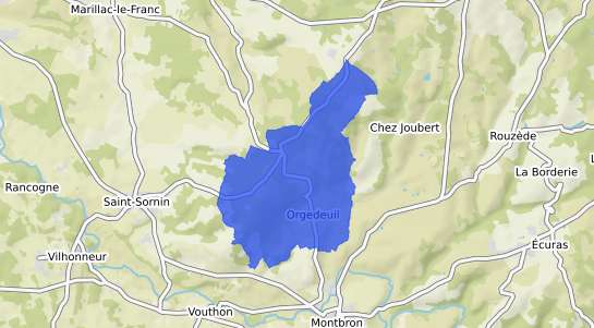 prix immobilier Orgedeuil