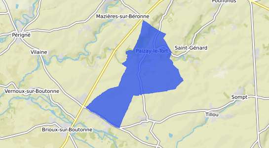 prix immobilier Paizay le Tort