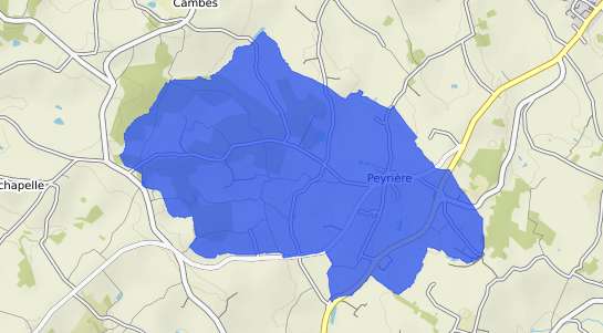 prix immobilier Peyriere
