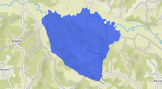prix immobilier Poudenx