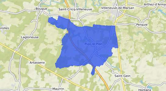 prix immobilier Pujo le Plan