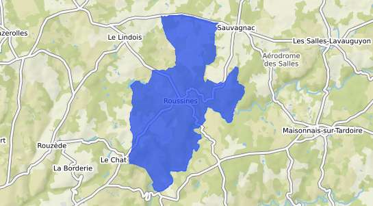 prix immobilier Roussines