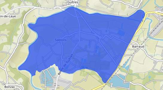 prix immobilier Sablons