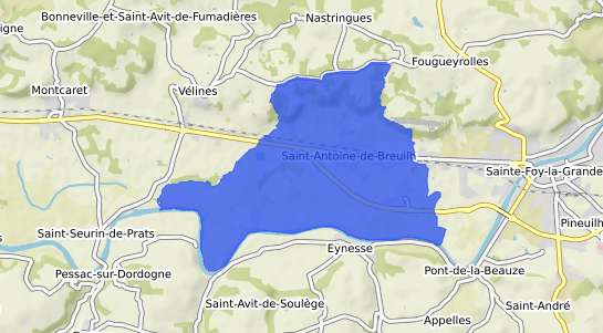 prix immobilier Saint Antoine de Breuilh