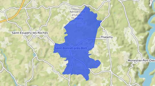 prix immobilier Saint Bonnet pr�s Bort