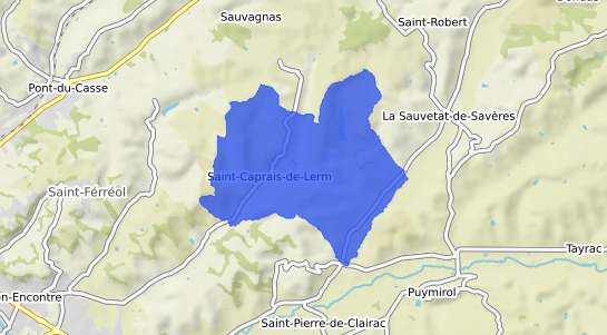 prix immobilier Saint Caprais de Lerm