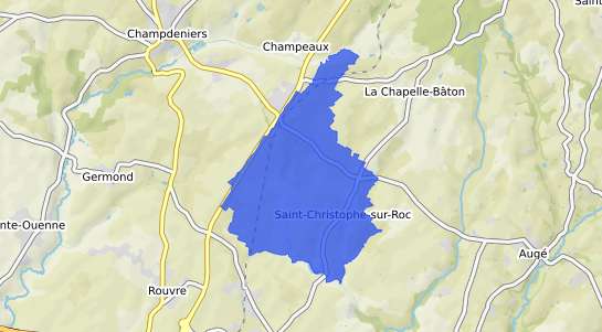 prix immobilier Saint Christophe sur Roc