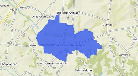 prix immobilier Saint Ciers Champagne