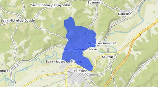 prix immobilier Saint Front de Pradoux