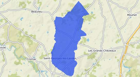 prix immobilier Saint Georges les Landes