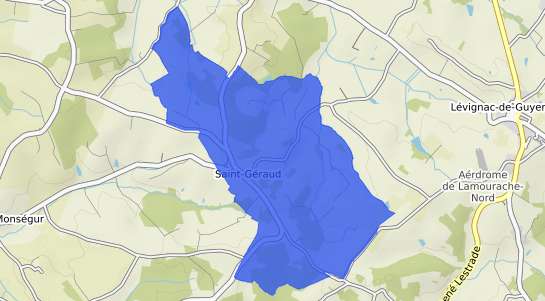 prix immobilier Saint G�raud