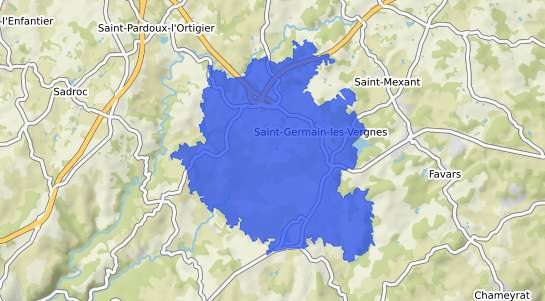 prix immobilier Saint Germain les Vergnes