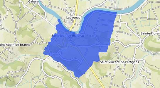 prix immobilier Saint Jean de Blaignac