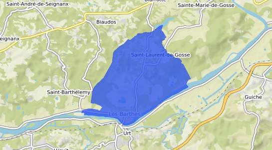 prix immobilier Saint Laurent de Gosse