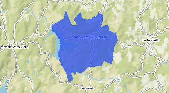 prix immobilier Saint Marc � Loubaud