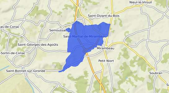 prix immobilier Saint Martial de Mirambeau