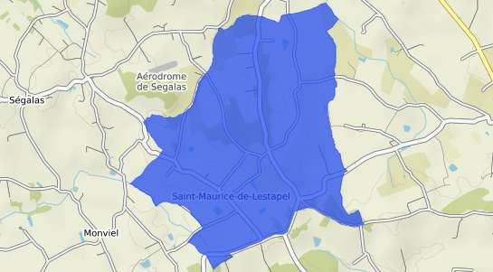 prix immobilier Saint Maurice de Lestapel