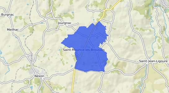 prix immobilier Saint Maurice les Brousses