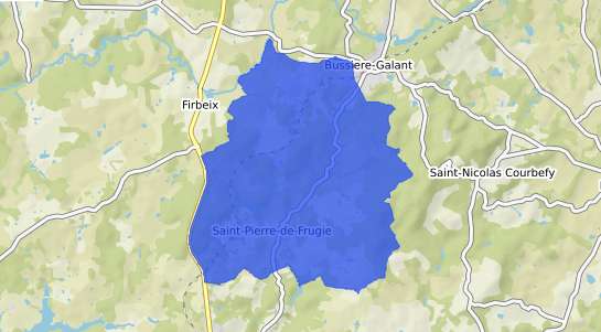 prix immobilier Saint Pierre de Frugie