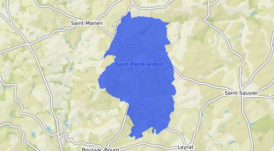 prix immobilier Saint Pierre le Bost