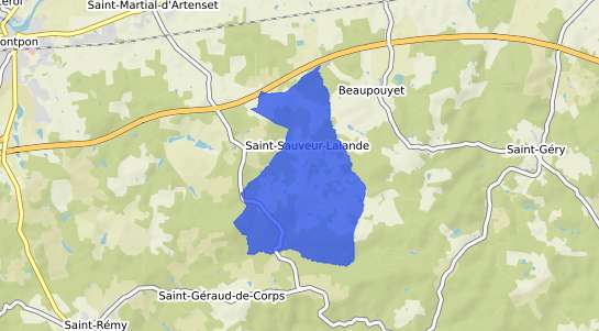 prix immobilier Saint Sauveur Lalande