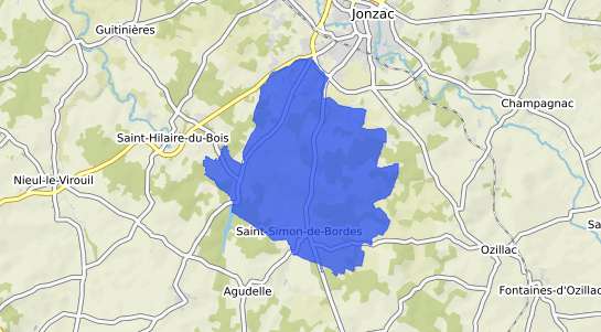 prix immobilier Saint Simon de Bordes