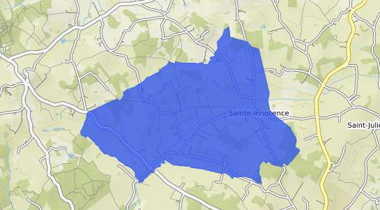 prix immobilier Sainte Innocence