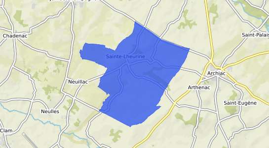 Prix m2 Sainte Lheurine (17) Immobilier DVF au mètre carré 2024