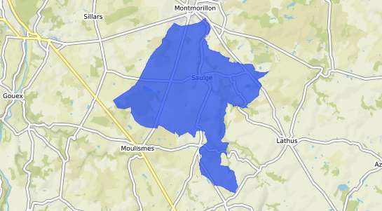 prix immobilier Saulg�