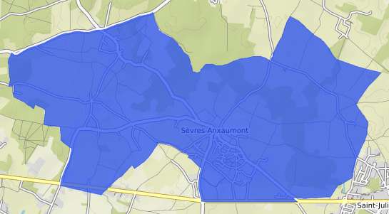 prix immobilier S�vres Anxaumont