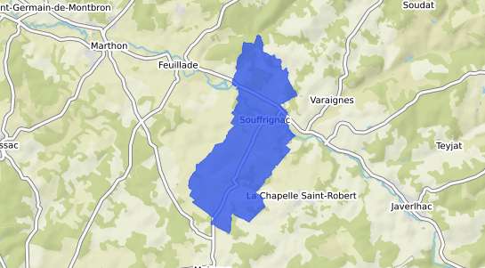 prix immobilier Souffrignac