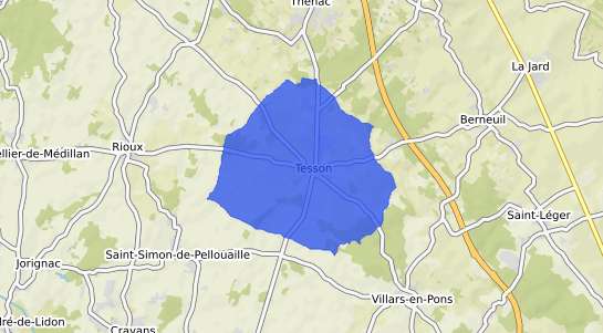 prix immobilier Tesson