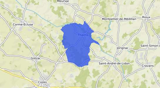 prix immobilier Thaims