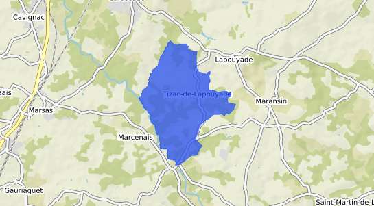 prix immobilier Tizac de Lapouyade